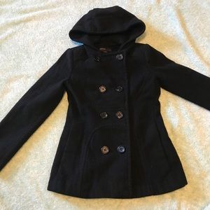 Jason kole hooded pea coat